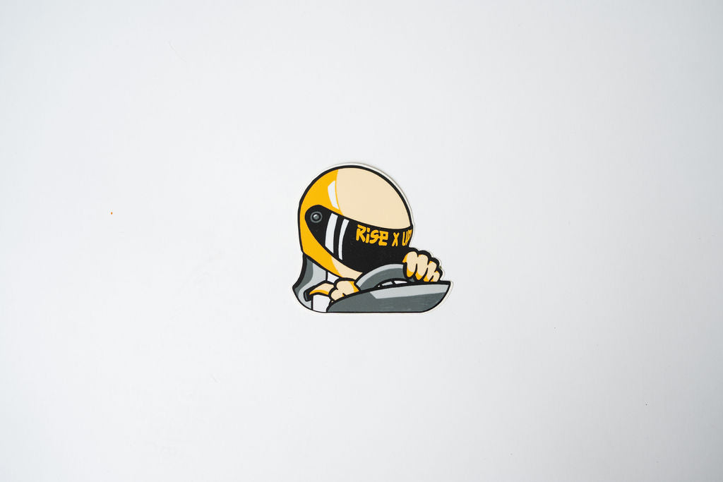 UPK x Rise Fab driver sticker
